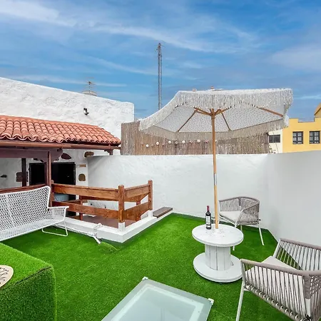 Casa Libelvik En Pleno Centro Con Terraza Apartament Gáldar