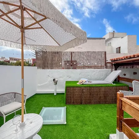 Casa Libelvik En Pleno Centro Con Terraza Apartament Gáldar